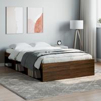 Bedframe bruin eikenkleur 120x190 cm