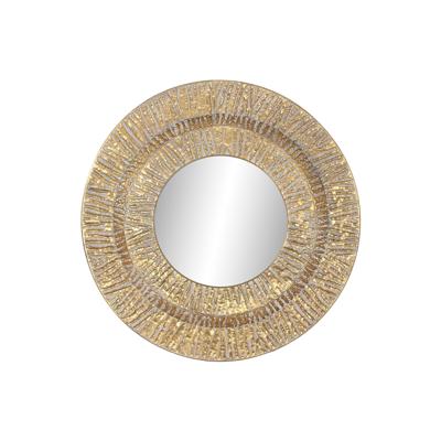 Wandspiegel Home ESPRIT Gouden Metaal Kristal Modern 78 x 4,5 x 78 cm