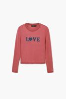 T-shirt I Love Desigual - RED - XXL