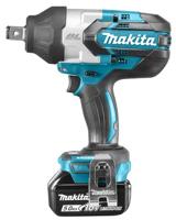 Makita accu slagmoeraanzetter 3/4" 18v 5.0ah