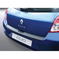 Bumper beschermer passend voor Renault Clio III HB 3/5 deurs 2009-2012 Zwart GRRBP471