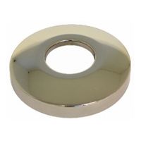 Sifonrozet De Beer Ooops | 90 x 20 mm | Messing | Chroom