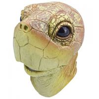 Schildpad masker van rubber   -