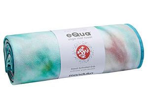 Manduka eQua Yogamat Handdoek - Eclipse Dye Caribbean