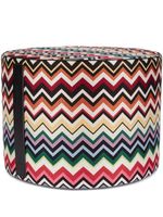 Missoni Home pouf Belfast à motif zigzag - Noir - thumbnail