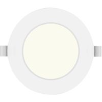 LED Downlight Pro - Aigi Trinko - Inbouw Rond 4W - Natuurlijk Wit 4000K - Mat Wit - Kunststof - Ø98mm - thumbnail