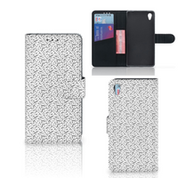 Sony Xperia Z2 Telefoon Hoesje Stripes Dots - thumbnail