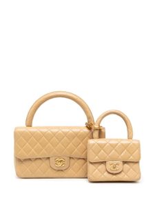 CHANEL Pre-Owned ensemble deux sacs Classic Flap (1992) - Jaune