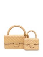 CHANEL Pre-Owned ensemble deux sacs Classic Flap (1992) - Jaune