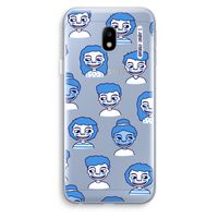 Gezichtjes: Samsung Galaxy J3 (2017) Transparant Hoesje Gezichtjes: Samsung Galaxy J3 (2017) Transparant Hoesje