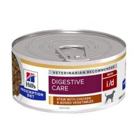 Hill&apos;s Prescription Diet I/D Digestive Care hondenvoer nat stoofpotje met Kip en groenten 24x156g blik