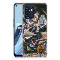 OPPO Reno 7 5G | Find X5 Lite | Siliconen hoesje | met foto Badges OPPO Reno 7 5G | Find X5 Lite | Siliconen hoesje | met foto Badges
