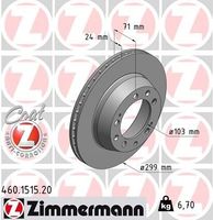 Remschijf Coat Z 460151520