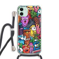 Vexx Mixtape: iPhone 11 Transparant Hoesje met koord