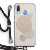 Geo #9: Samsung Galaxy A40 Transparant Hoesje met koord