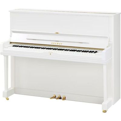 Yamaha YUS1 PWH messing piano (wit hoogglans)