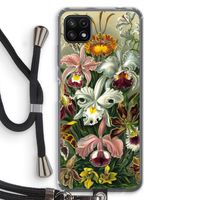 Haeckel Orchidae: Samsung Galaxy A22 5G Transparant Hoesje met koord