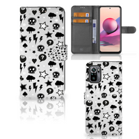 Telefoonhoesje met Naam Xiaomi Redmi Note 10S | 10 4G | Poco M5s Silver Punk - thumbnail