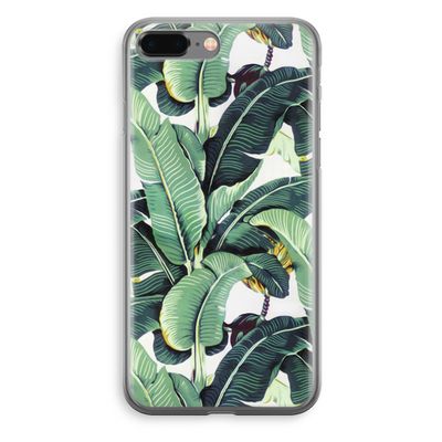 Bananenbladeren: iPhone 8 Plus Transparant Hoesje