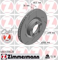 Remschijf COAT Z 460450620