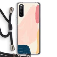 Saturday Flow: Sony Sony Xperia 10 III Transparant Hoesje met koord