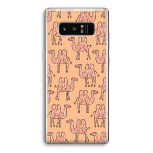 Kameel: Samsung Galaxy Note 8 Transparant Hoesje