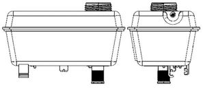 Expansietank, koelvloeistof CRT27000S