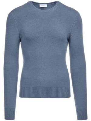 Ferragamo pull à plaque logo - Bleu