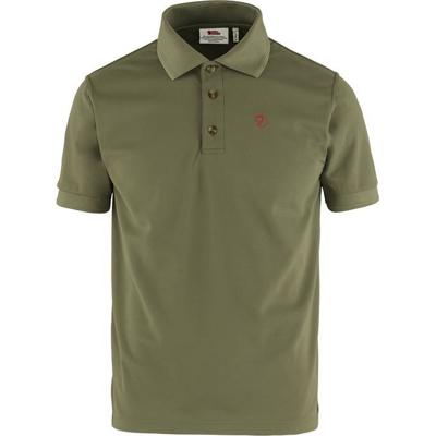 Fjallraven Crowley Pique Polo Heren Light Olive L