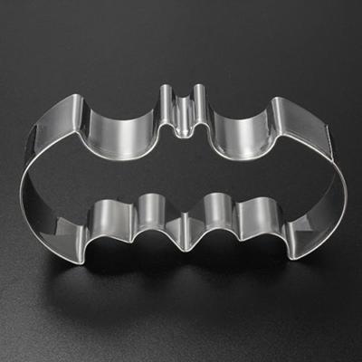 2 stuks RVS cookie cutter vleermuis modellering schimmel Halloween snijden schimmel DIY tool