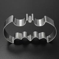 2 stuks RVS cookie cutter vleermuis modellering schimmel Halloween snijden schimmel DIY tool