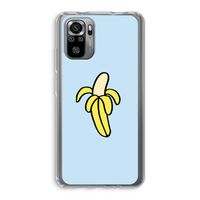 Banana: Xiaomi Redmi Note 10S Transparant Hoesje
