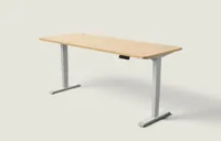 Desktronic HomePro bureau Grijs / Eiken / 200x80 cm