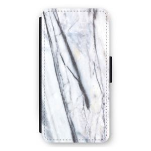 Gestreepte marmer: iPhone 12 Pro Max Flip Hoesje