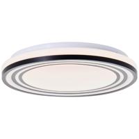 Brilliant Zwart witte plafondlampKobana Ø 34cm - G80567A76