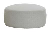 Light & Living Poef 'Liberia' Bouclé, 80 x 80cm, kleur Beige