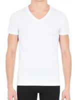 HOM - T-Shirt V-neck - Supreme Cotton - wit, Maat:S HOM - T-Shirt V-neck - Supreme Cotton - wit, Maat:S