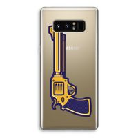 Pew Pew Pew: Samsung Galaxy Note 8 Transparant Hoesje