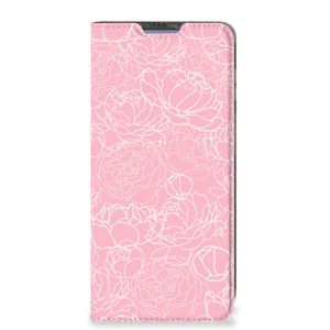 Poco X4 Pro 5G Smart Cover White Flowers