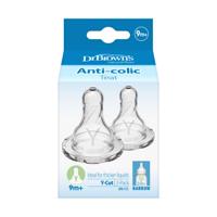 Speen smalle hals Y cut 9 maanden 2 Stuks