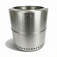 HEAT Rookvrije Vuurkorf Rokfri Large-RVS