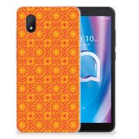 Alcatel 1B (2020) TPU bumper Batik Oranje - thumbnail