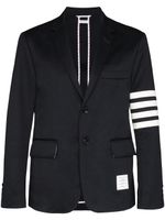 Thom Browne blazer à 4 bandes signature - Bleu