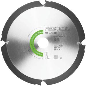 Festool Cirkelzaagblad voor Cementplaten | Abrasive Materials | Ø 160mm Asgat 20mm 4T - 201910