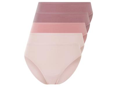 esmara 5 dames slips (Lichtroze, XS (32/34))