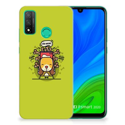 Huawei P Smart 2020 Telefoonhoesje met Naam Doggy Biscuit Huawei P Smart 2020 Telefoonhoesje met Naam Doggy Biscuit