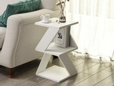 Bijzettafel ALBION 30 cm wit