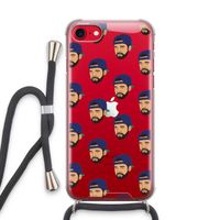 Drake Away: iPhone SE 2020 Transparant Hoesje met koord
