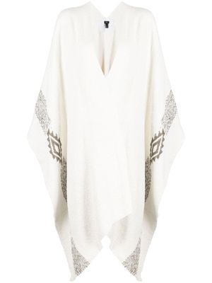 VOZ cardigan Estrella Duster à design ouvert - Blanc