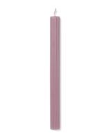 HEMA Huishoudkaars Ø2.2x24cm Reliëf Oudroze (oudroze)